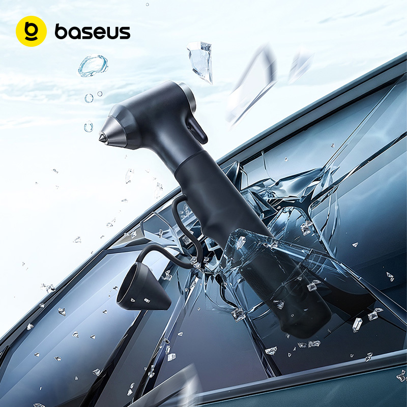 Accessories For Android Tablet - Baseus GoTrip DT2 Car Safety Hammer