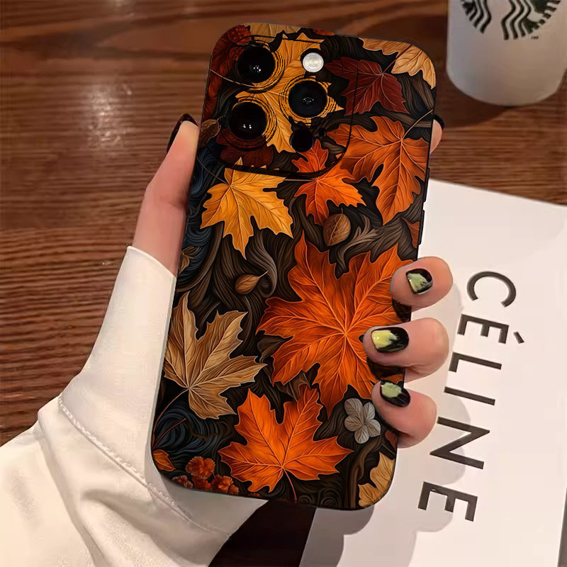 Autumn Maple Leaves Pattern Ph - Xiaomi Poco X6 评论和价格