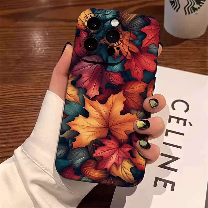 Autumn Maple Leaves Pattern Ph - Xiaomi Poco X6 评论和价格