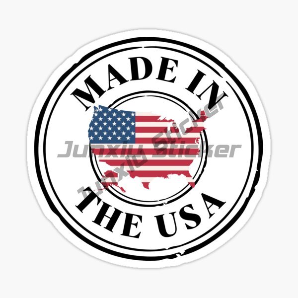 MADE IN USA Flag Vinyl Car Sti - Tablet Computer Accessories 评论和价格