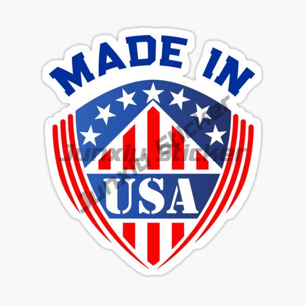 MADE IN USA Flag Vinyl Car Sti - Tablet Computer Accessories 评论和价格