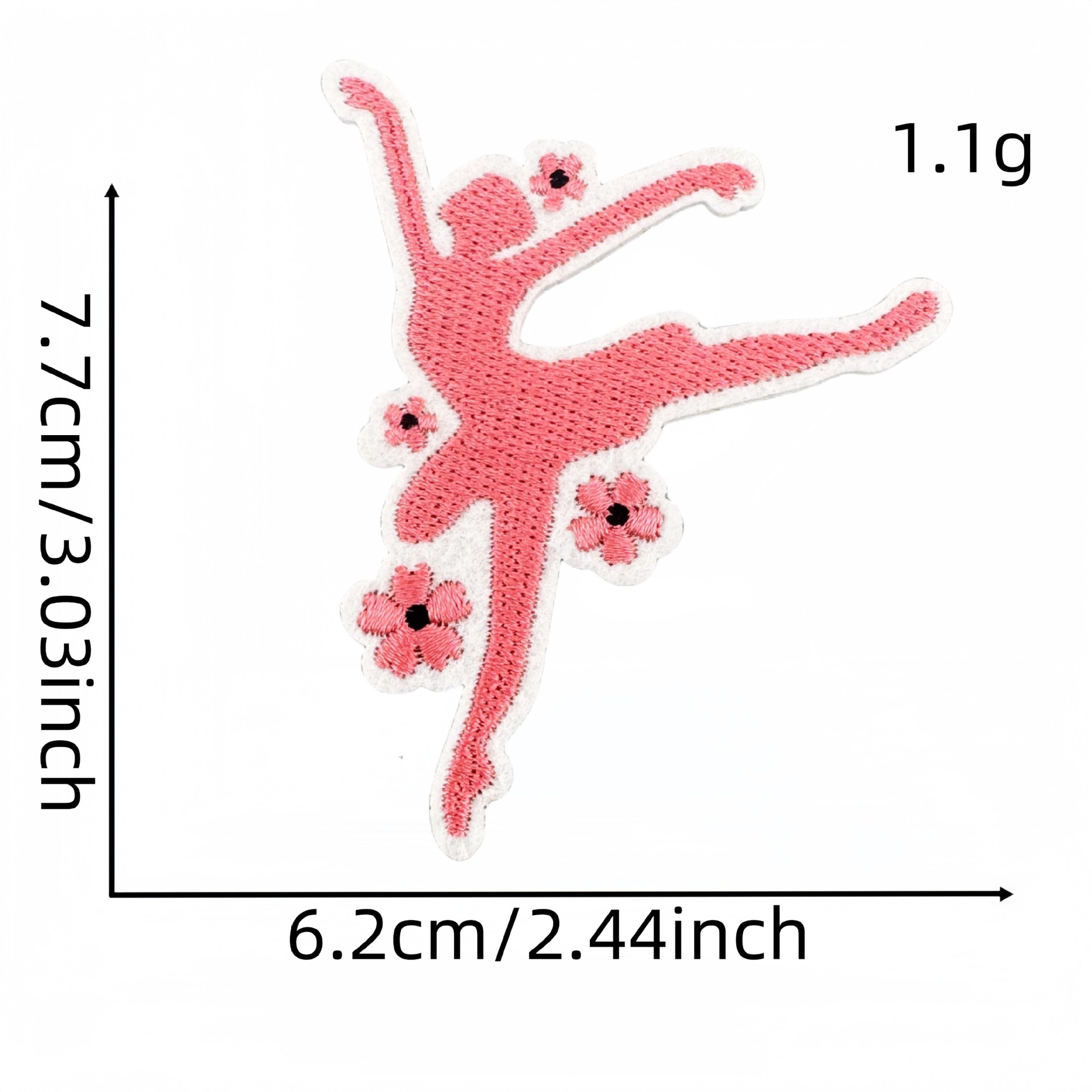 Cartoon Ballet Girl Embroidery - Tablet Accessories For Girls 评论和价格