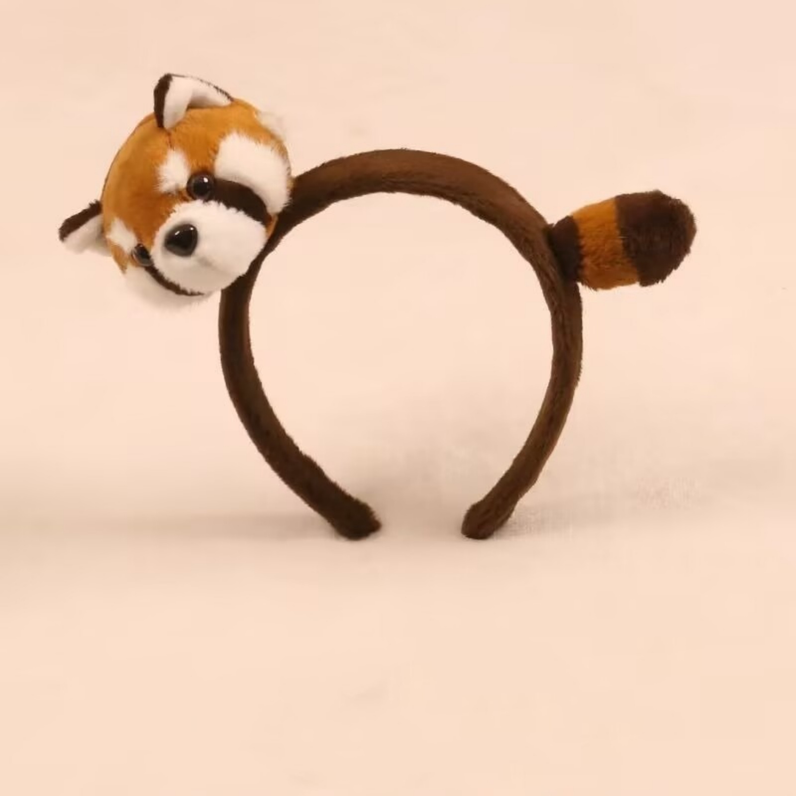 1 PC Cute Raccoon Plush Headba - Tablet Cute Accessories 评论和价格