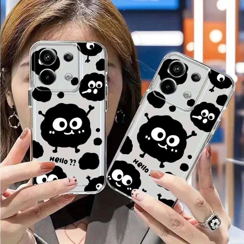 Cute Coal Ball Pattern For Xia - Xiaomi Poco X6 评论和价格