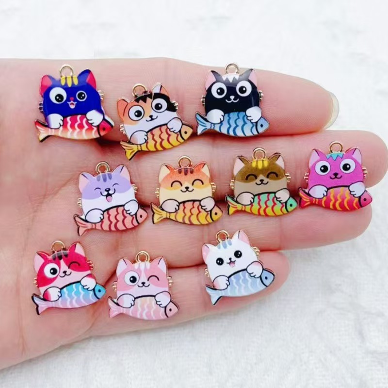 10pcs cross-border cartoon cut - Mobile & Tablet Accessories 评论和价格
