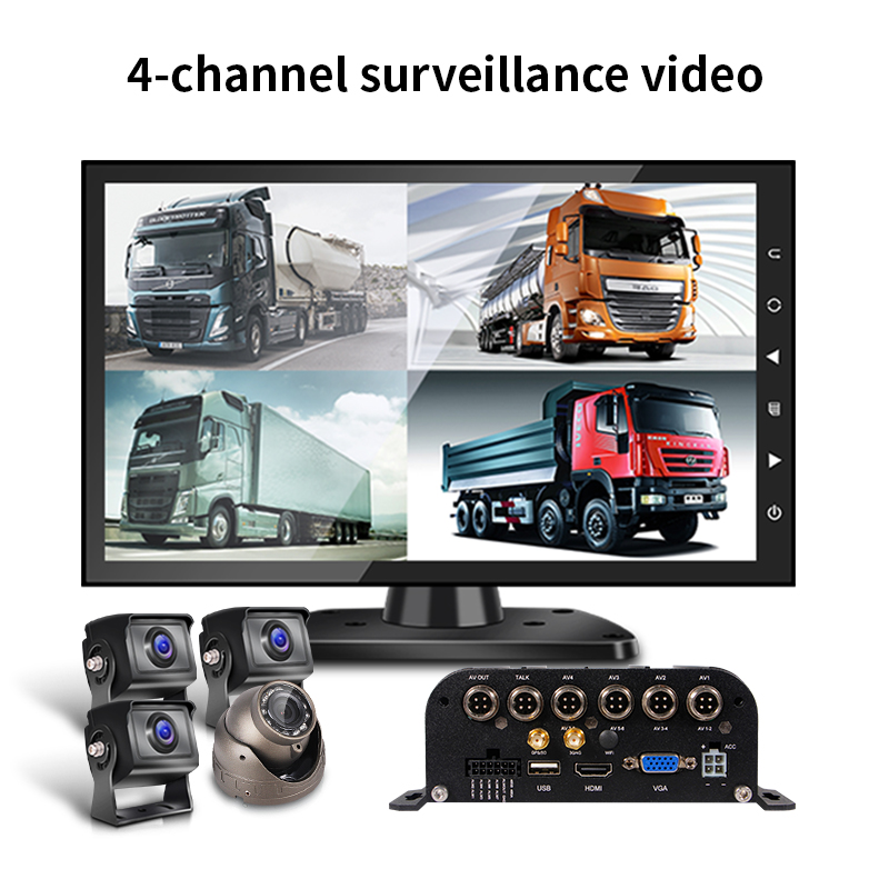 MDVR Kits with 10.1inch 4CH 4G - Mobile & Tablet Accessories 评论和价格
