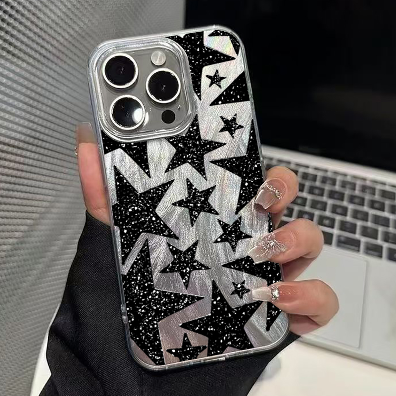 Star Pattern IMD TPU Phone Cas - Xiaomi Poco X6 评论和价格