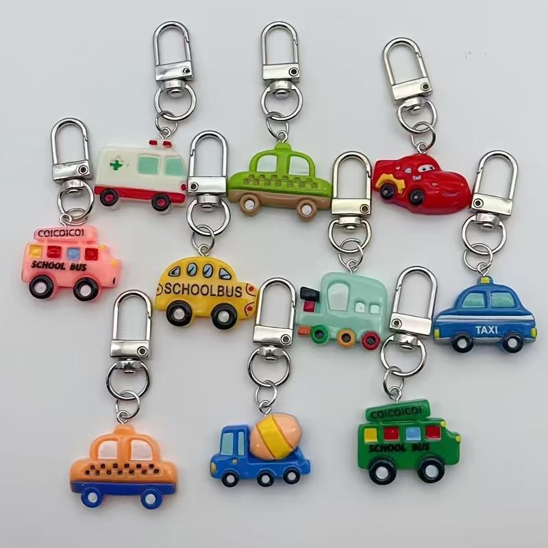 10pcs resin cartoon car keycha - Mobile & Tablet Accessories 评论和价格