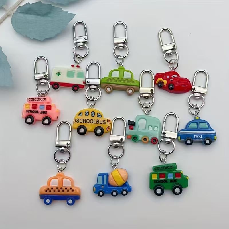10pcs resin cartoon car keycha - Mobile & Tablet Accessories 评论和价格