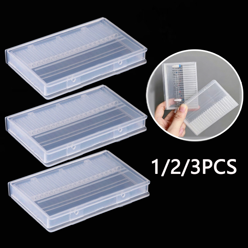 1/2/3PCS 20 Slots Clear Nail D - Tablet Computer Accessories 评论和价格
