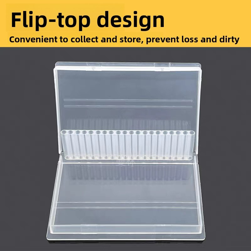 1/2/3PCS 20 Slots Clear Nail D - Tablet Computer Accessories 评论和价格